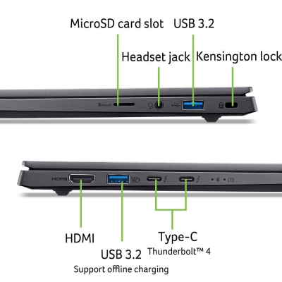 Ноутбук Acer Swift X 14 SFX14-73G (NX.J82EU.005) - Зображення 10