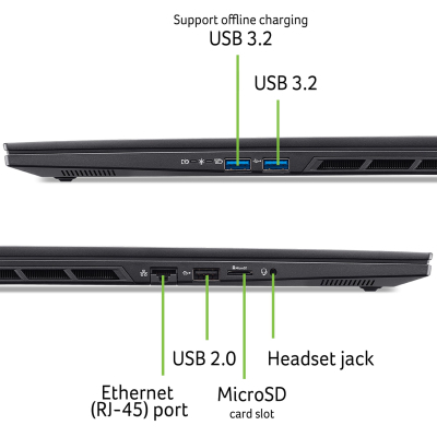 Ноутбук Acer Nitro 16S AN16S-61 (NH.QZWEU.002) - Зображення 12