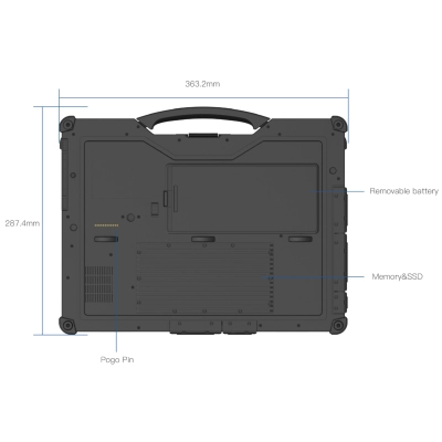 Ноутбук Vinga Scout X14A (X14A-123516512B) - Зображення 12