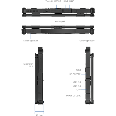 Ноутбук Vinga Scout X14A (X14A-123516512BWP) - Зображення 11
